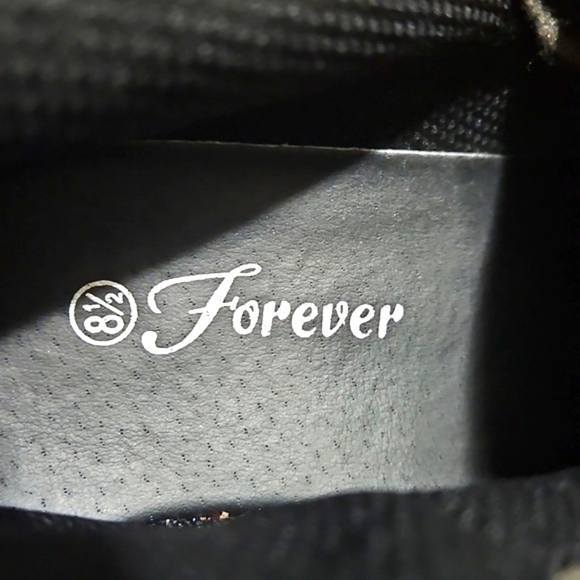 Forever,Chic Black Ankle Booties - Picture 8 of 11